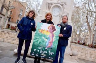 Figueres presenta el cartell de les Fires de la Santa Creu de 2018