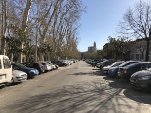 Dilluns es posa en marxa l’àrea verda d’aparcament del carrer del Riu Güell de Girona