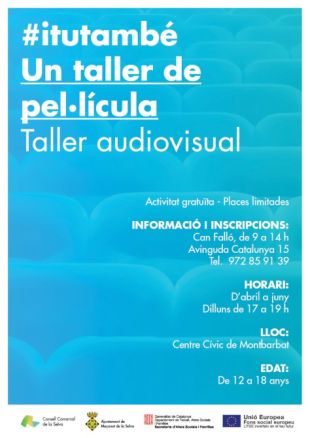 Arrenquen els tallers audiovisuals #itutambé 2018