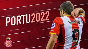 El Girona amplia el contracte a Portu fins el 2022