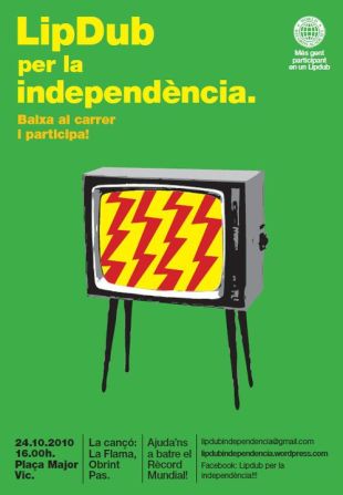Ja es pot veure el lipdub més gran del món que versa sobre la independència de Catalunya