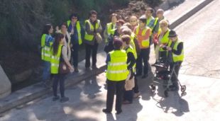 Usuaris del Casal de la Gent Gran de Riudellots visiten el Parc Mediambiental de la Selva