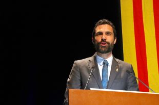 Roger Torrent reivindica des de Palafrugell poder viure un Sant Jordi ''en llibertat''