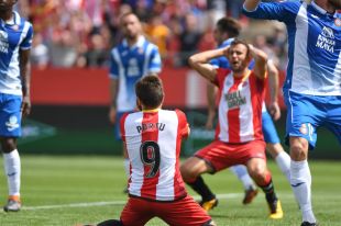 El Girona dispara bales de fogueig davant un Espanyol efectiu