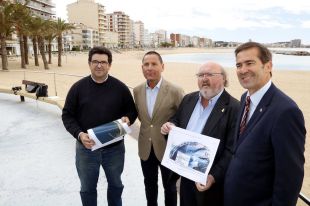 Primer pas per estabilitzar la platja de Sant Antoni i protegir el front marítim