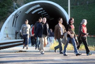 Superat amb èxit el primer simulacre per posar a prova la seguretat i el temps d'evacuació al túnel del Pertús