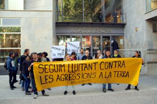 Suspès el judici contra els acusats de penjar-se d'una torre de la MAT