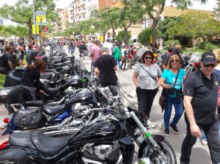 Més de 600 motos s'apleguen a la 12a trobada motera de Palamós