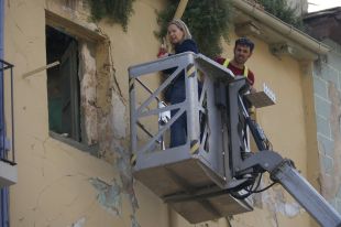 Els veïns de l'edifici esfondrat d'Olot tornen a casa aquest cap de setmana