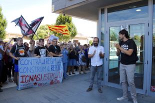 L'alcalde de Verges declara al jutjat que no ha incitat odi contra la Guàrdia Civil