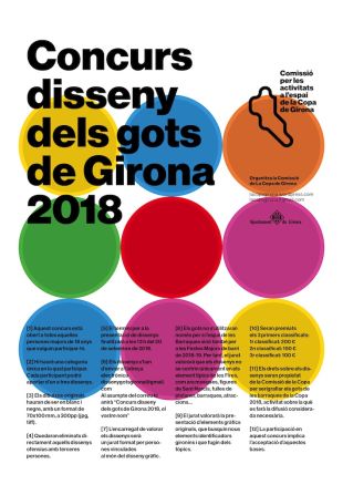 S’obre el concurs per al disseny dels gots de les Fires de Sant Narcís 2018
