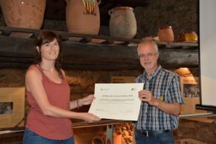 Cristina Ribot, guanyadora de la XII Beca de Recerca La Selva 2018