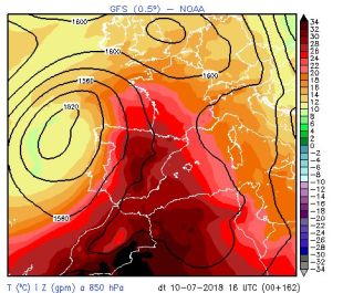 El Servei Meteorològic informa de la primera onada de calor d'aquest estiu