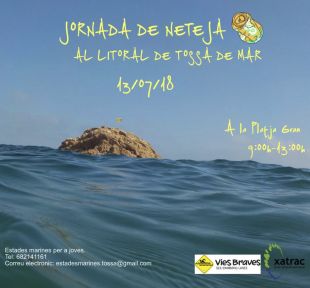 Tossa de Mar acollirà demà una trobada per netejar el litoral