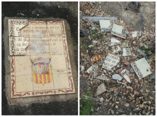 Destrossen el monument catalanista del Coll de Panissars