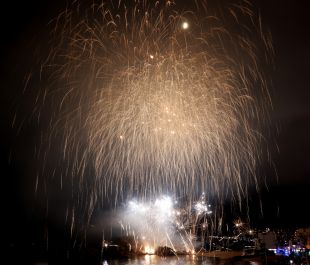 Blanes obre sis nits de pirotècnia amb el 48è Concurs Internacional de Focs