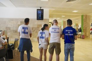 Ryanair cancel·la dues rutes entre Alemanya i l'aeroport de Girona sense complicacions a la terminal
