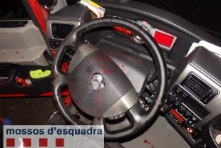 Detenen a Sils un camioner que quadruplicava la taxa d'alcohol permesa i duia el tacògraf manipulat