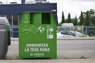 Humana reutilitza 508.000 peces de roba durant la primera meitat d'any a les comarques gironines