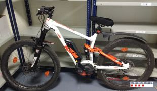 Els Mossos recuperen a Roses una bicicleta robada el 2017 a 600 kms de distància