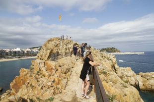 C's de Blanes demana la retirada ''immediata'' de l'estelada a Sa Palomera