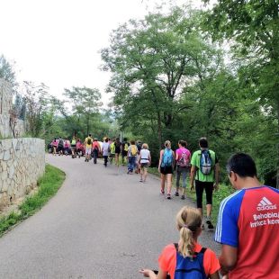 Unes 200 persones participen en la 10a pujada al Castell de Sant Miquel