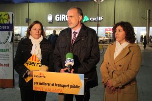 ERC vol un sistema de rodalies per a les comarques gironines des de Maçanet a Portbou