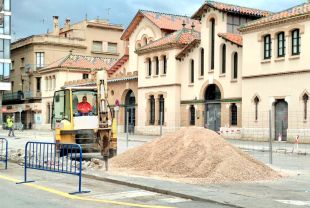 Figueres comença les obres de reforma de la plaça de l'Escorxador