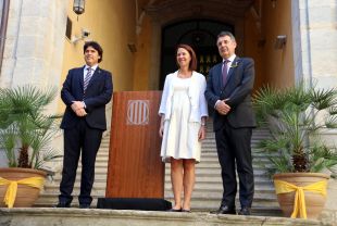 Crida a seguir treballant per construir ''un nou país'' en la Diada a Girona