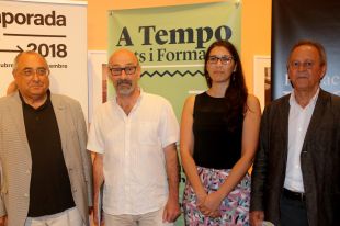 El món cultural i educatiu gironins s'abracen novament en el projecte 'A Tempo, arts i formació'