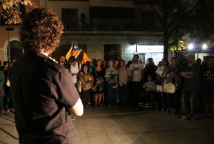 200 persones donen suport a Joanjo Bosk, multat pels talls del 3-O