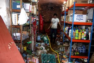 La tempesta desencadena el caos a Ribes de Freser
