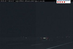 Denunciat penalment per conduir a 214 km/h per l'AP-7 a Sant Julià de Ramis