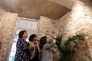 Apareix un nou tram de muralla medieval al Barri Vell de Girona
