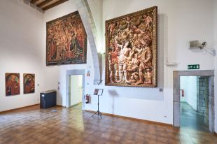 Una restauració del retaule de Sant Sebastià del Museu d'Art de Girona mostra els colors originals de l'obra