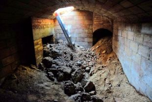 Figueres localitza un antic refugi antiaeri de la Guerra Civil a l'estació de tren