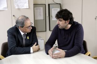 Torra reclama mà dura contra els escamots feixistes de Verges