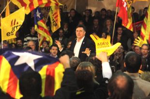 Puigcercós: 'o és Esquerra que frenarà el PP o és el PP que aturarà l'independentisme'