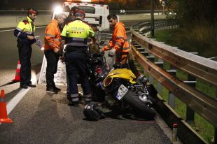 El motorista que va morir en un accident a Calonge tenia 64 anys