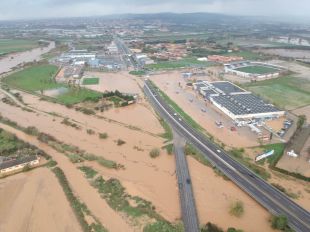 La llevantada deixa 190 litres a Figueres i 168 a la Bisbal en només 24 hores