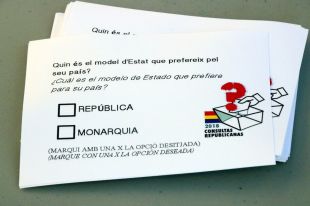 El 99,74% de consultats a Vilobí d'Onyar voten a favor d'una república