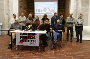 Quinze professors i treballadors de la UdG inicien un dejuni en solidaritat amb els presos en vaga de fam