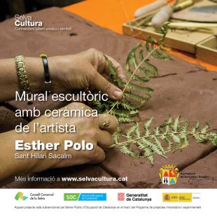 Esther Polo inaugurarà a Sant Hilari el mural escultòric el 28 de desembre