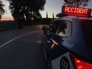 Dos menors morts en un accident de trànsit a la C-63 Vidreres