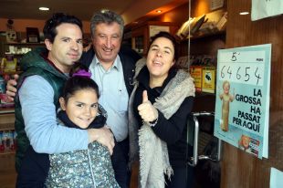 Un cinquè premi de la Grossa de Cap d'Any cau a Banyoles
