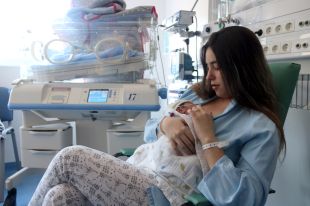 La mare del primer nadó gironí del 2019: ''En Benjamín tenia pressa per sortir''