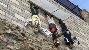 Indiferència a Catalunya i polèmica a Espanya per unes figures cap per avall a Besalú