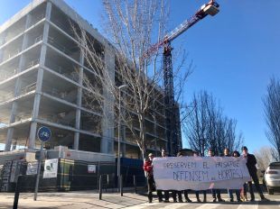 La CUP de Girona critica l'impacte visual dels nous edificis a les Hortes de Santa Eugènia