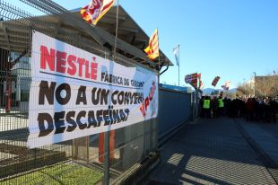 Els treballadors de la Nestlé a Girona aconsegueixen millores al conveni i desconvoquen la vaga