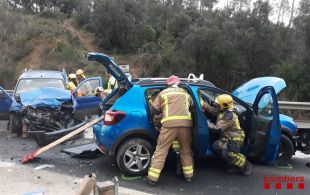Cada tres dies una persona mor en un accident de trànsit a Catalunya